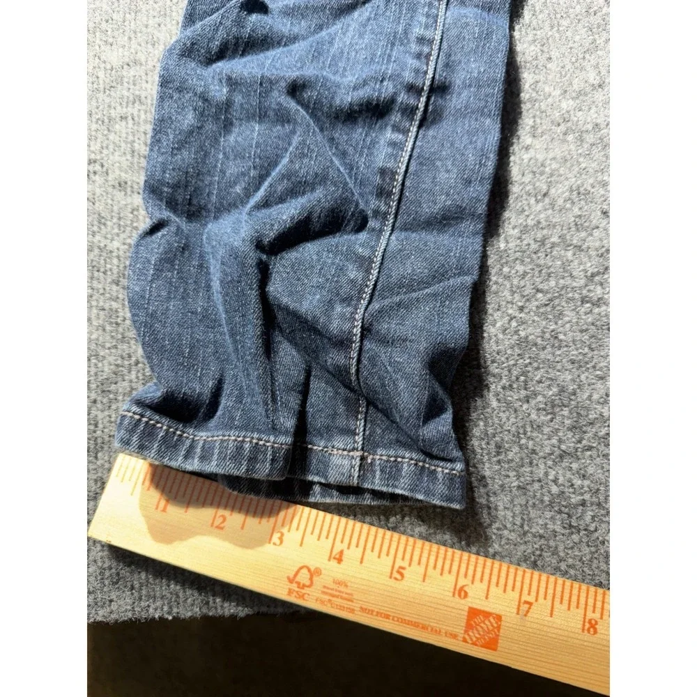 Michael Kors Womens Dark Wash Skinny Jeans Low Rise Blue Denim Size 4